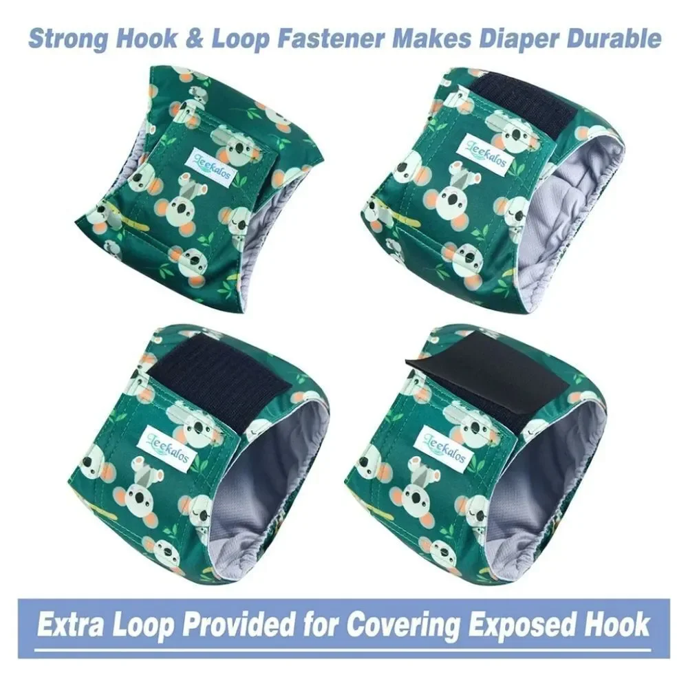 Koala Male Dog Diapers 3 Pack High Absorbing Dog Belly Bands Small Wrap 3pk New